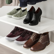 BOAXEL تشكيلة خزانة ملابس., أبيض, 187x40x201 سم