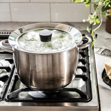 KLOCKREN غطاء, زجاج, 21 سم