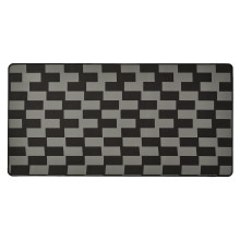 BLÅSKATA لبادة ماوس للألعاب, أسود/رمادي نقش, 40x80 سم