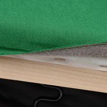 KLIPPAN كنبة بمقعدين, Vissle أخضر