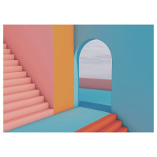 BJÖRKSTA صورة, مدخل, 140x100 سم