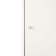 KLEPPSTAD خزانة ملابس مع 3 أبواب, أبيض, 117x176 سم