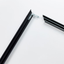 BJÖRKSTA برواز, أسود, 78x118 سم