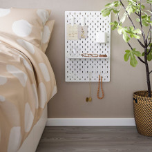 SKÅDIS رف عرض, أبيض