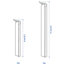 BEVARA مشابك، طقم من ٢٦ قطعة, ألوان منوعة