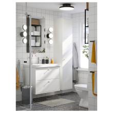 KABOMBA إضاءة سقف LED, مطفي/أسود, 36 سم