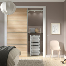 JONAXEL تشكيلة تخزين, أبيض, 50x51x104 سم