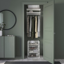 JONAXEL تشكيلة تخزين, أبيض, 50x51x70 سم