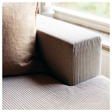 JÄTTEBO وحدة كنب 3 مقاعد ونصف مع أرائك, Samsala رمادي-بيج