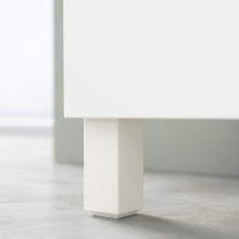 BESTÅ طاولة تلفزيون مع أبواب, أبيض/Lappviken/Stubbarp أبيض, 120x42x74 سم