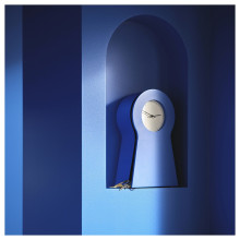 IKEA PS 1995 ساعة, أزرق, 48 سم