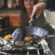 IKEA 365+ مقلاة, ستينلس ستيل/مانع للالتصاق, 32 سم