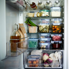 IKEA 365+ حافظة طعام بغطاء, مستطيل/بلاستيك, 2.0 ل