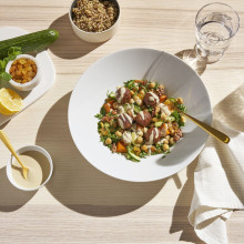 IKEA 365+ سلطانية., جوانب مستقيمة أبيض, 28 سم