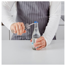 IDEALISK مفك فلين, لون-فضي/مطفي