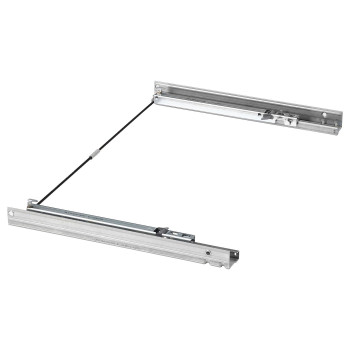 Drawer runner, push-open