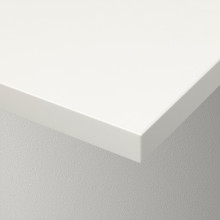 BERGSHULT / KROKSHULT رف حائط, أبيض/فحمي, 80x20 سم