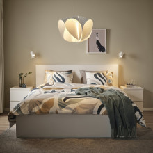 BÄCKNATE غطاء مصباح معلق, أبيض, 50 سم