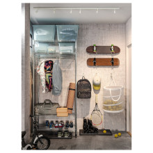 BÄVE مسار أضواء سقف، LED عدد 3 مواقع, أبيض