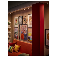 BÄVE مسار أضواء سقف، LED عدد 3 مواقع, أبيض