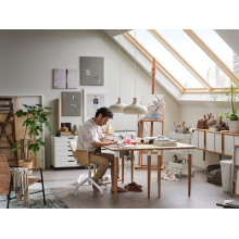 ANFALLARE سطح طاولة, خيزران, 140x65 سم