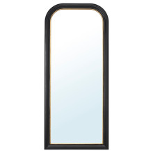 ALMARÖD مرآة, أسود, 75x170 سم