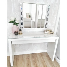 تواليت مكياج + مراي مضيئة