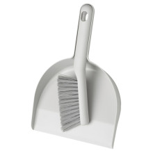 مجرود وفرشاة لون رمادي