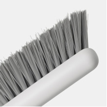 مجرود وفرشاة لون رمادي