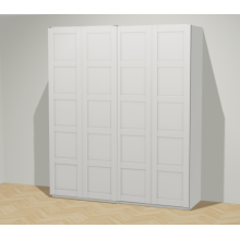 خزانة ملابس 200x66x236 