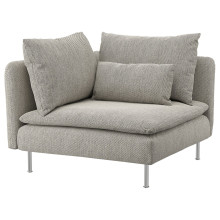 SÖDERHAMN غطاء قسم الزاوية, Viarp بيج/بنّي