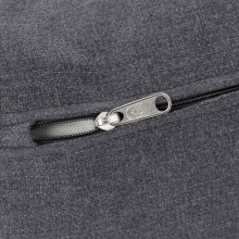 VIMLE غطاء كنبة 4 مقاعد مع أريكة طويلة, Gunnared رمادي معتدل