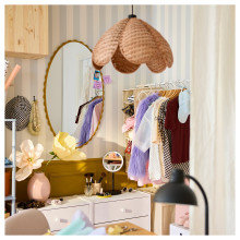 DAGGKAPRIFOL مرآة, أصفر غامق, 60x100 سم