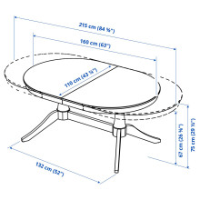 ROSENTORP / ROSENTORP طاولة و 6 كراسي