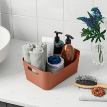 UPPDATERA صندوق, أحمر-بني, 24x17 سم