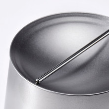 AFTONHAJ برطمان بغطاء, ستينلس ستيل, 0.6 ل