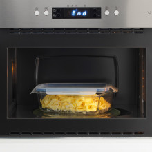 IKEA 365+ حافظة طعام بغطاء, مستطيل/زجاج, 1.0 ل