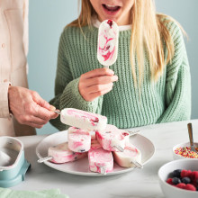 UPPFYLLD قالب آيس كريم, تركواز فاتح/رمادي فاتح