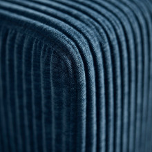 JÄTTEBO وحدات أريكة طويلة, Samsala أزرق غامق