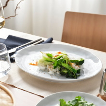 FORELLTETRA صحن, أبيض, 29x25 سم