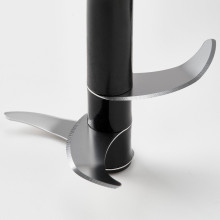 STENSNULTRA مفرمة خضروات, أسود رمادي- تركواز/شفّاف