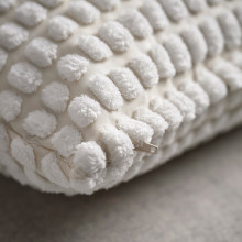 SVARTPOPPEL Cushion cover, off-white, 40x58 cm