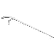 VIDGA طرف مستدير لمسار ستارة, أبيض