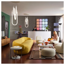 FRÖTORP طاولة قهوة/طاولة جانبية، طقم من 2, أبيض طلاء كروم/أبيض زجاج