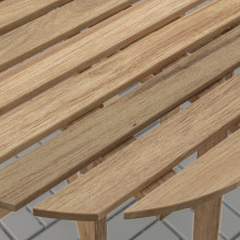 ASKHOLMEN Gateleg table, outdoor, acacia