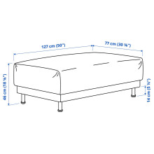 UPPÅKRA مسند قدم, Johanneshov بيج-بني