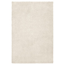 ÄRENDE سجادة، وبر طويل, أبيض-عاجي, 200x300 سم
