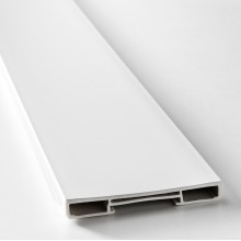 FÖRBÄTTRA قاعدة, أبيض مطفي, 220x8 سم