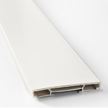 FÖRBÄTTRA قاعدة, أبيض, 220x8 سم