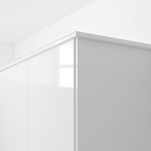 FÖRBÄTTRA شريحة زينة/تكسية, لامع أبيض, 221 سم